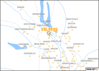 map of Kalarūd