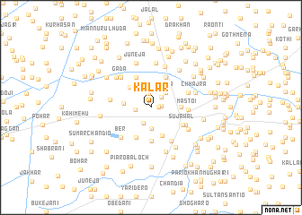 map of Kalar