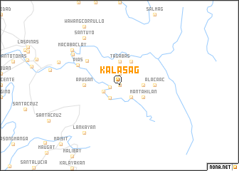 map of Kalasag