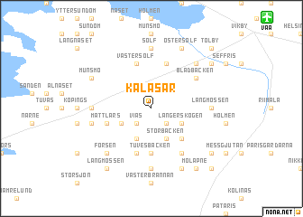 map of Kalasar