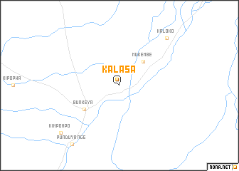 map of Kalasa