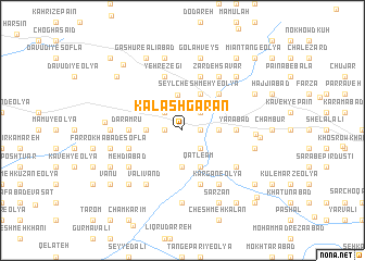 map of Kalāsh Garān