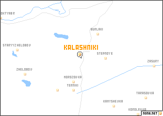 map of Kalashniki