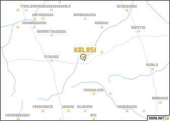 map of Kalasi