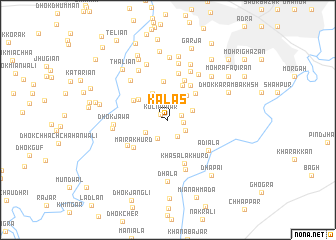 map of Kālas