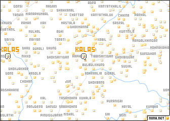 map of Kālas