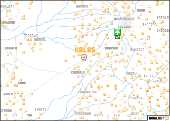 map of Kālas