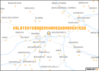 map of Kalāteh-ye Bāqerkhān-e Shomāreh-ye Do