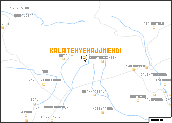 map of Kalāteh-ye Ḩājj Mehdī