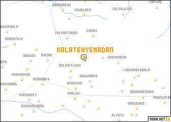 map of Kalāteh-ye Ma‘dan