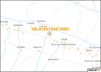 map of Kalāteh-ye Meymarī