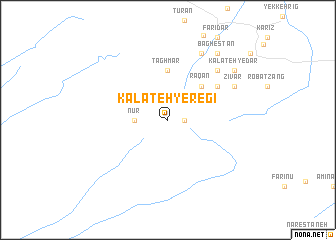 map of Kalāteh-ye Re\