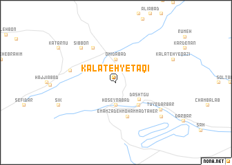 map of Kalāteh-ye Taqī