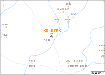 map of Kalatek