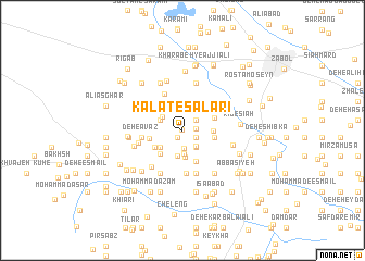 map of Kalāt-e Sālārī