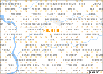 map of Kālatia