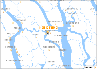 map of Kala Tuma