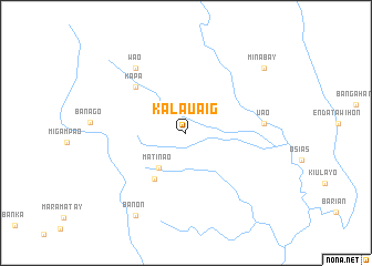 map of Kalauaig