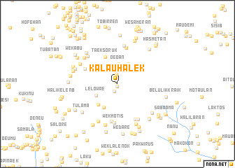 map of Kalauhalek