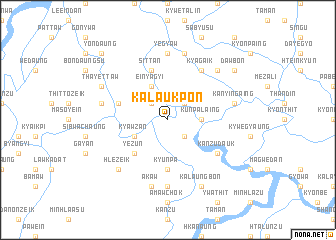 map of Kalaukpôn