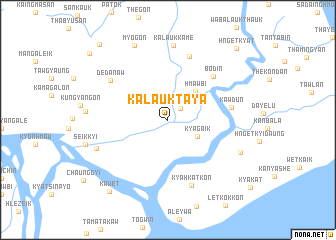 map of Kalauktaya