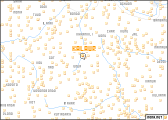 map of Kalaur