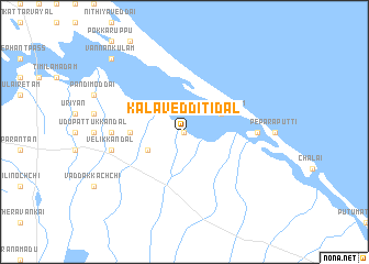 map of Kalavedditidal