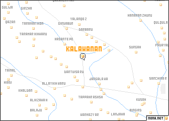 map of Kālawānān