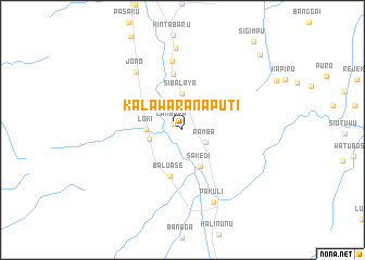 map of Kalawaranaputi