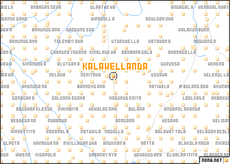 map of Kalawellanda