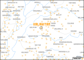 map of Kalawitan