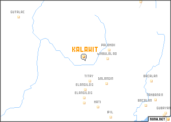 map of Kalawit