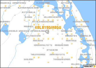 map of Kalayadimadu