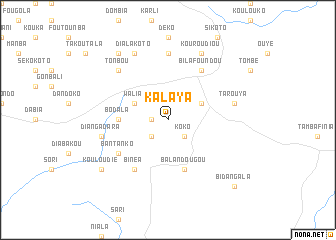 map of Kalaya