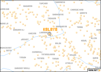 map of Kalāya