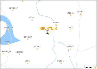 map of Kalaycık