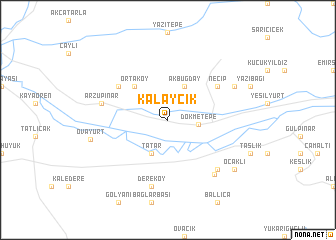 map of Kalaycık