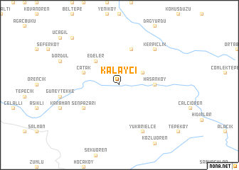 map of Kalaycı