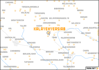 map of Kalāyeh-ye Āsīāb