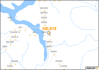 map of Kalaye