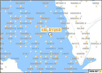 map of Kalayuka