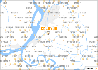 map of Kalaywa