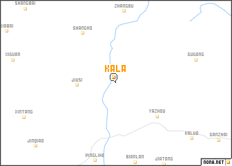 map of Kala