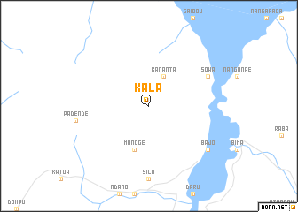map of Kala