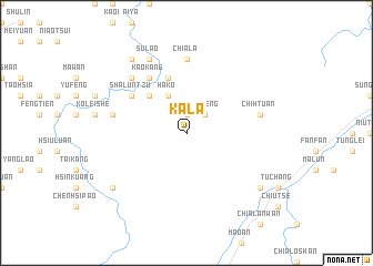 map of K\