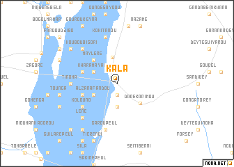 map of Kala