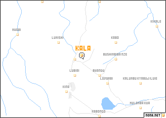 map of Kala