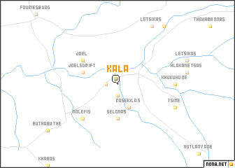 map of Kala