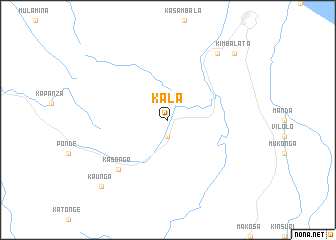 map of Kala