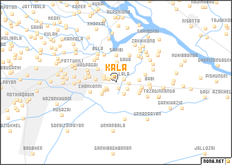 map of Kāla
